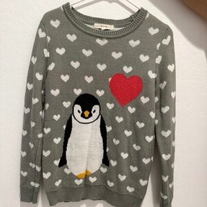 Women’s BLINK Branded Top With A Penguin And Hearts